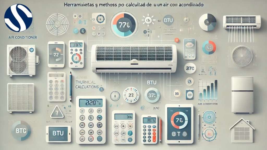 Capacidad de un aire acondicionado calculo